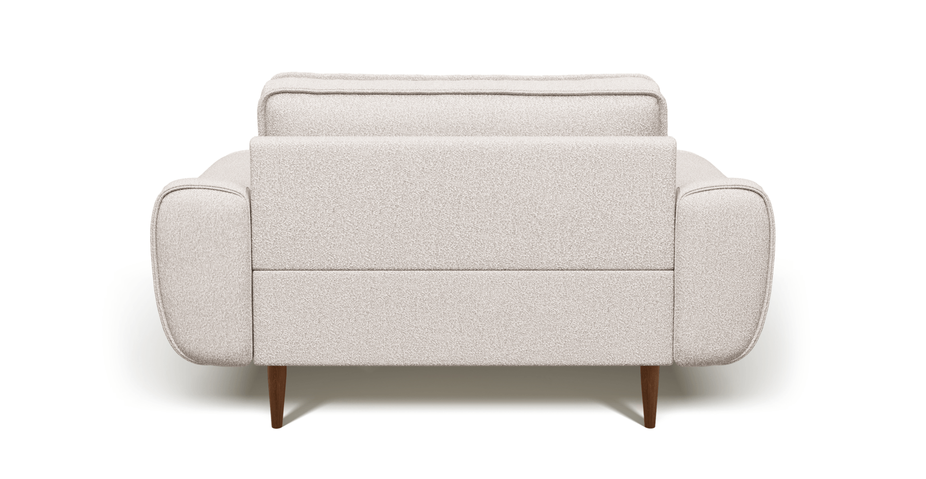 Klem Loveseat Ahşap Ayak - Bukle