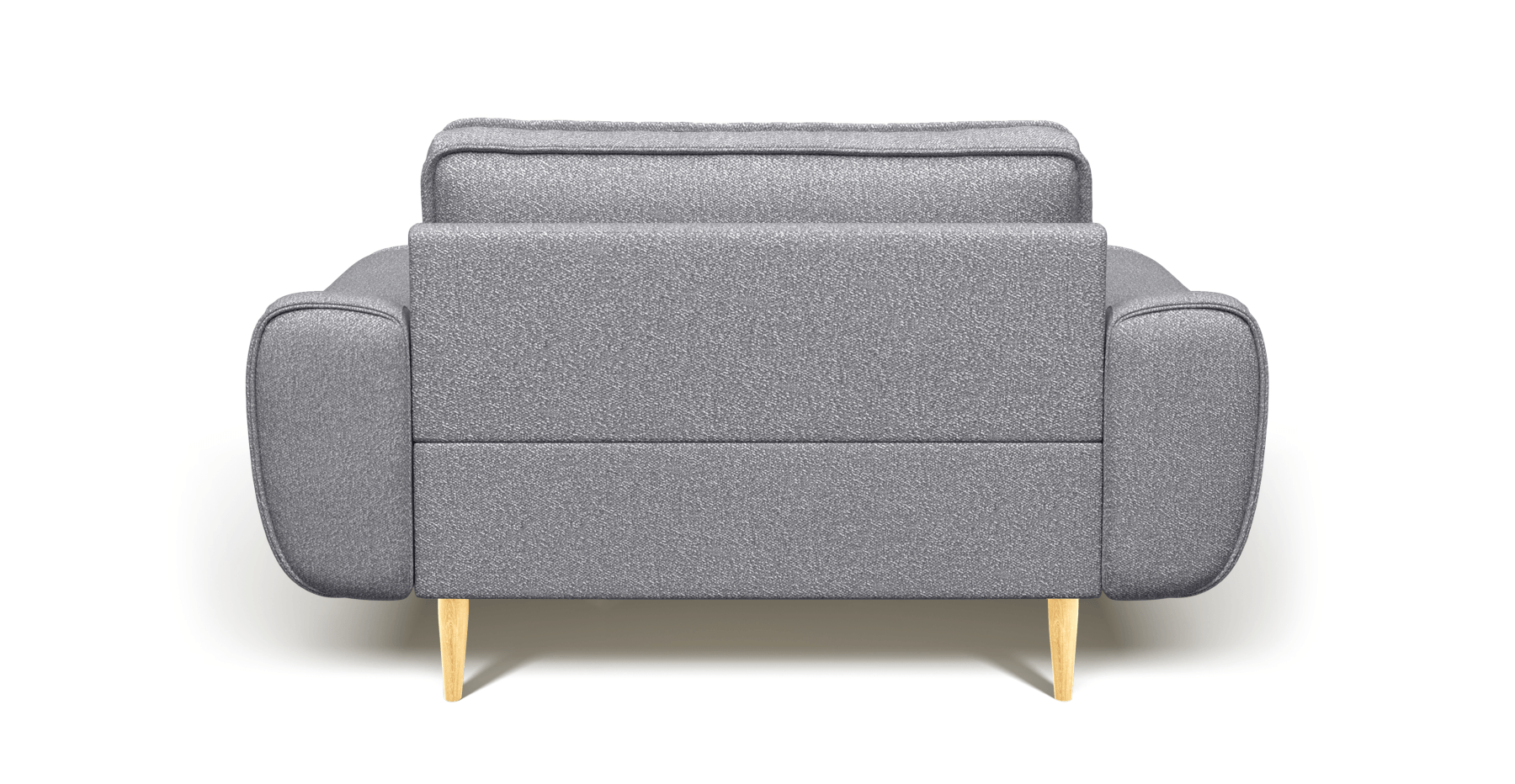 Klem Loveseat Ahşap Ayak - Bukle