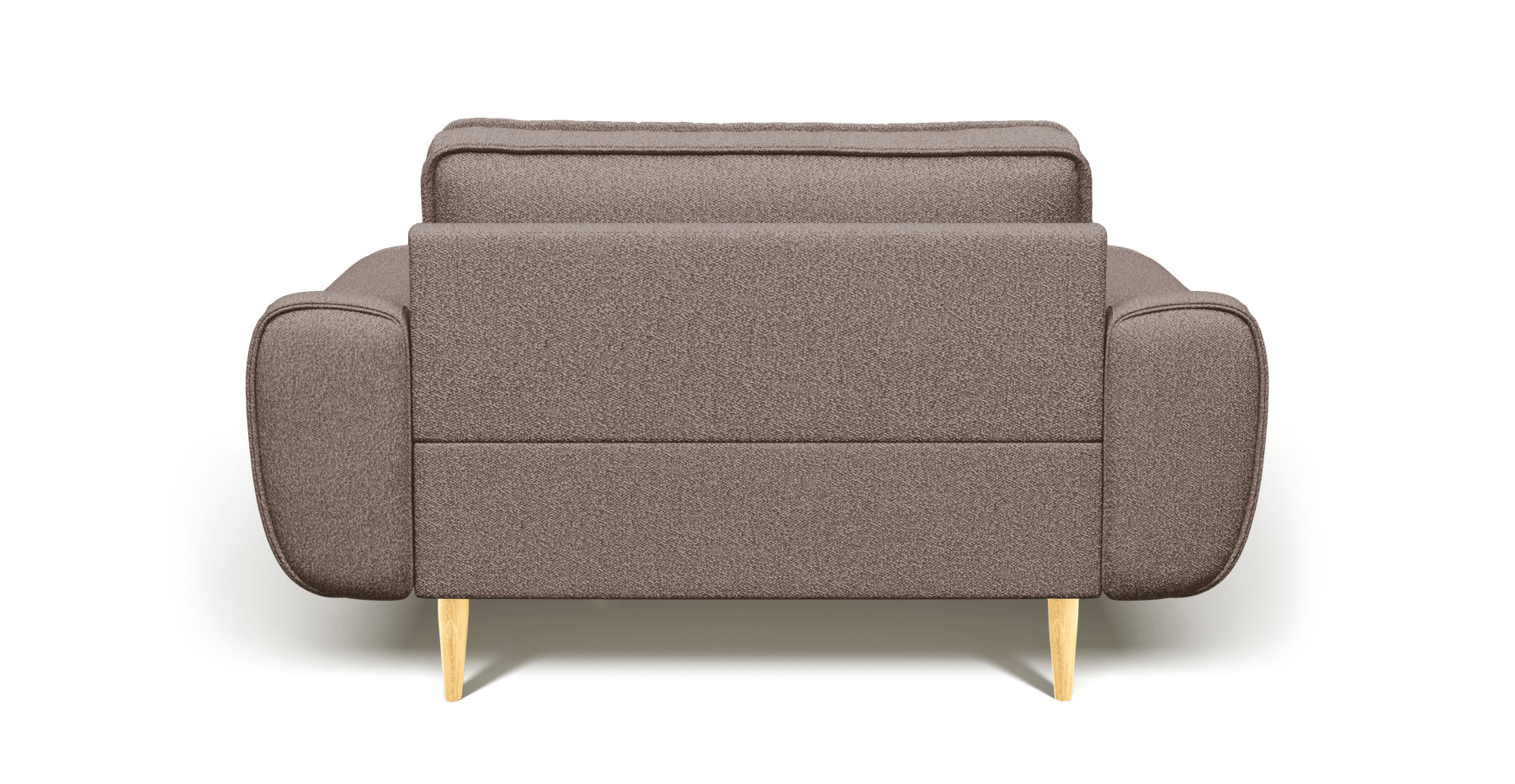 Klem Loveseat Ahşap Ayak - Bukle