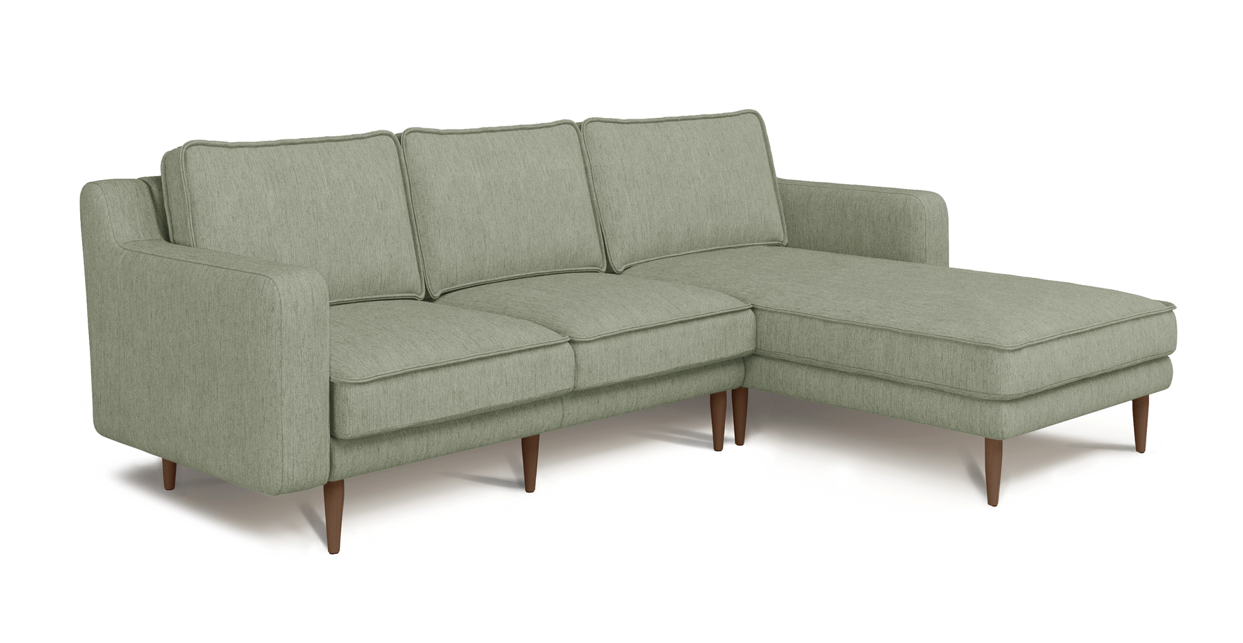 Klem Slim 240 x 171 Köşe Ahşap Ayak - Performans Keten