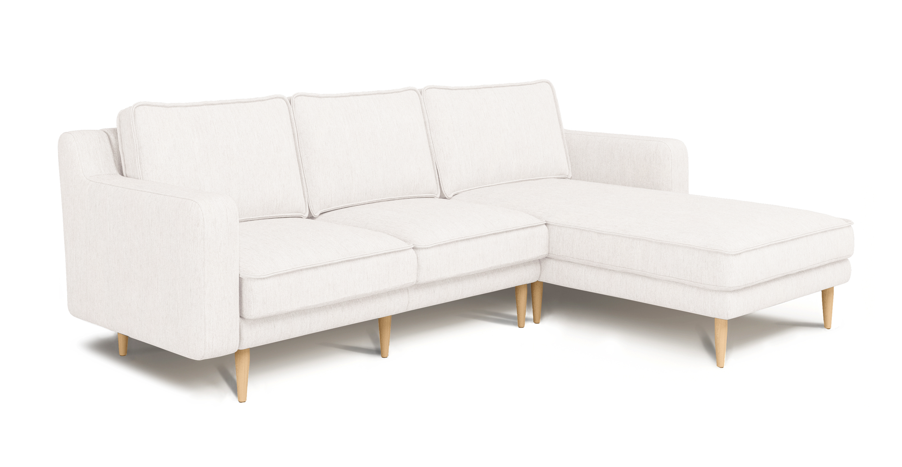 Klem Slim 240 x 171 Köşe Ahşap Ayak - Performans Keten