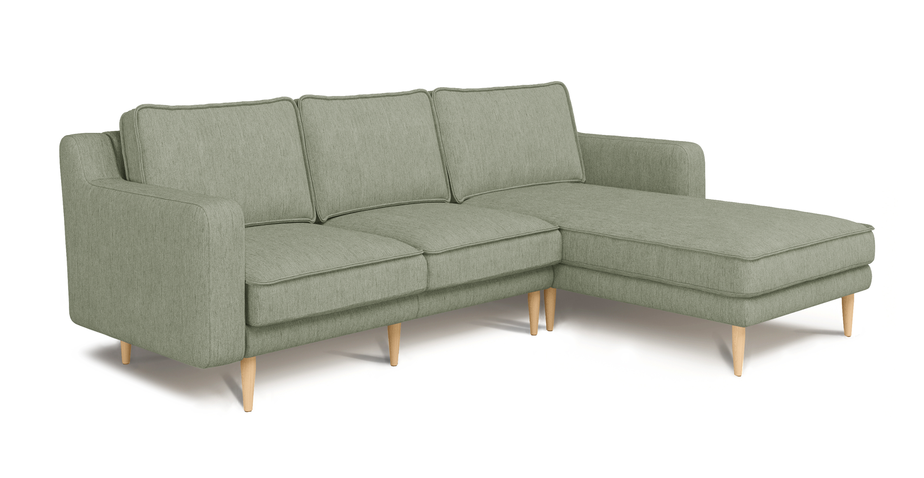 Klem Slim 240 x 171 Köşe Ahşap Ayak - Performans Keten