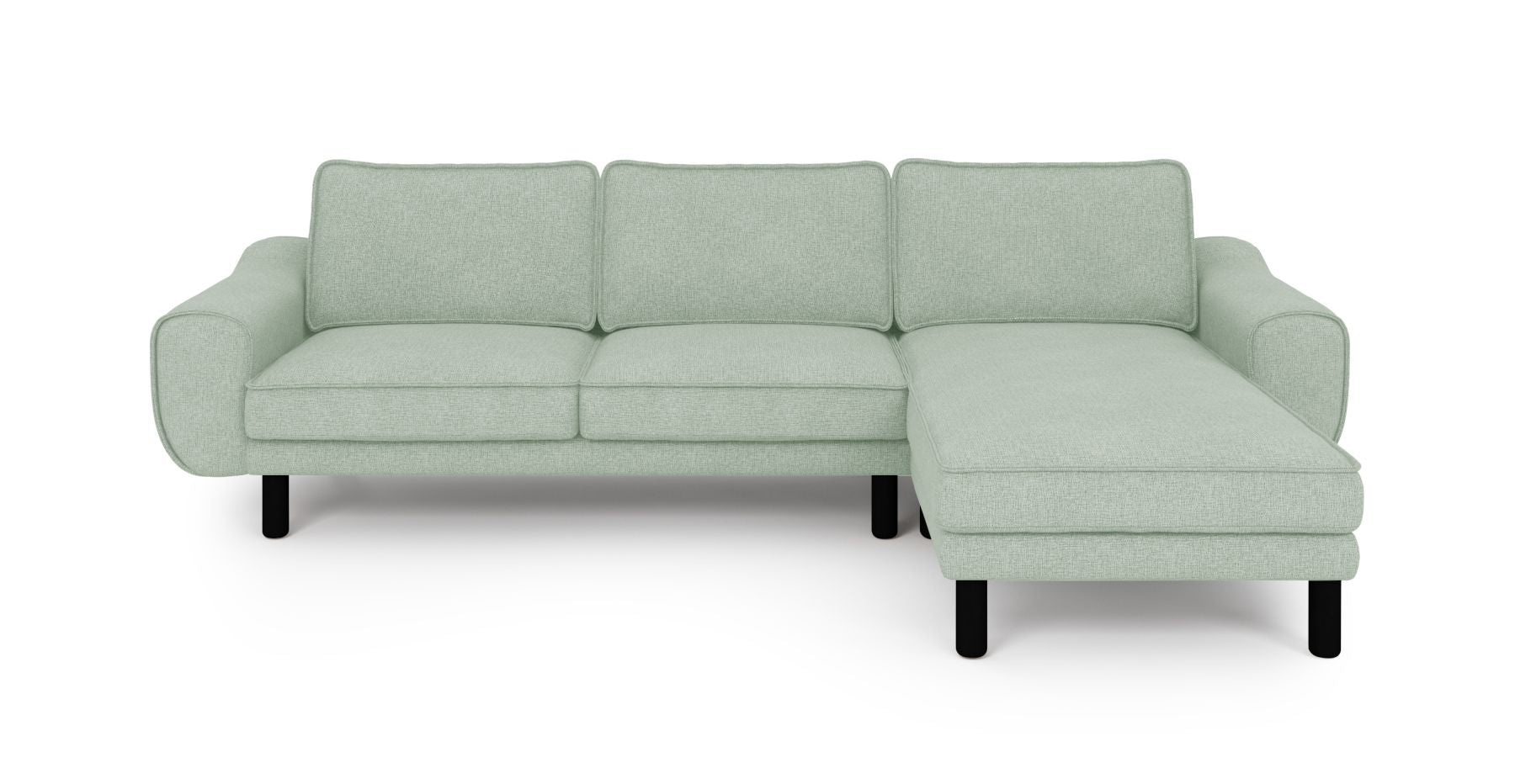 Klem 280 x 171 Köşe Silindir Ahşap Ayak - Keten