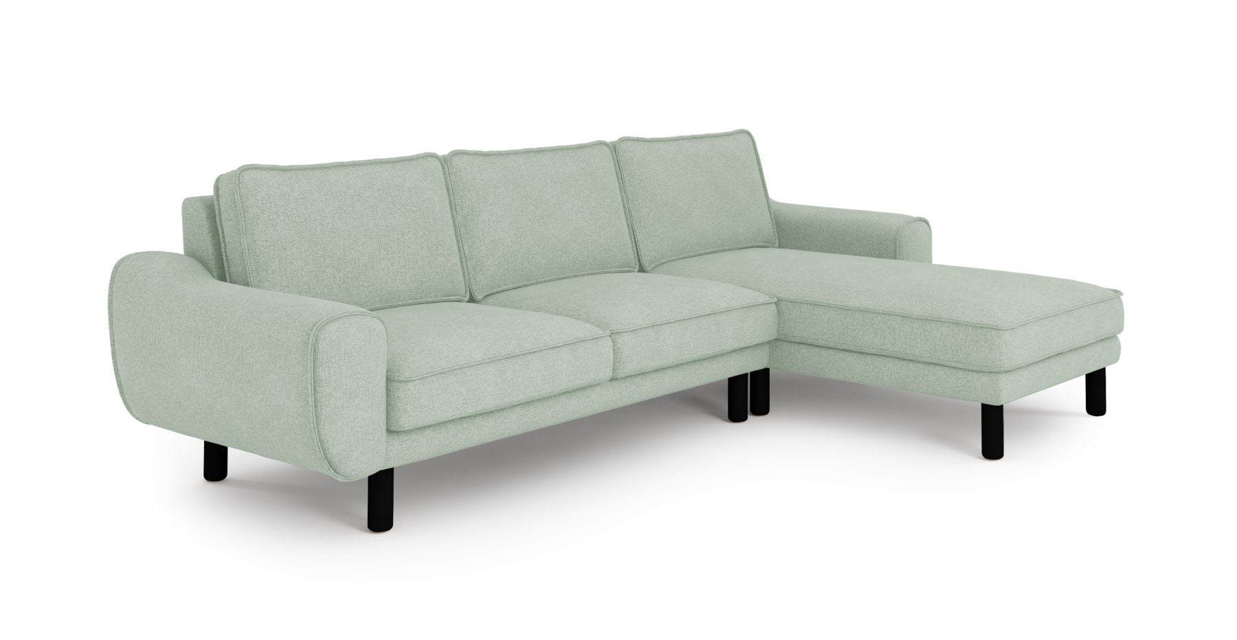 Klem 280 x 171 Köşe Silindir Ahşap Ayak - Keten