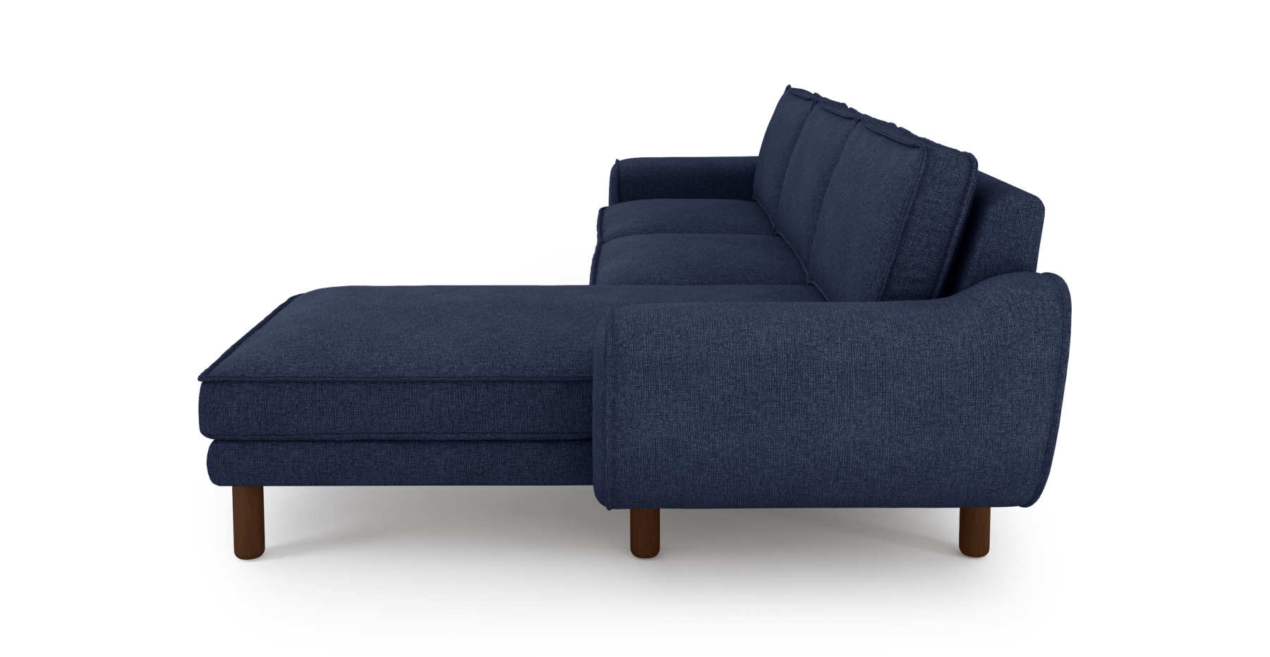 Klem 280 x 171 Köşe Silindir Ahşap Ayak - Keten