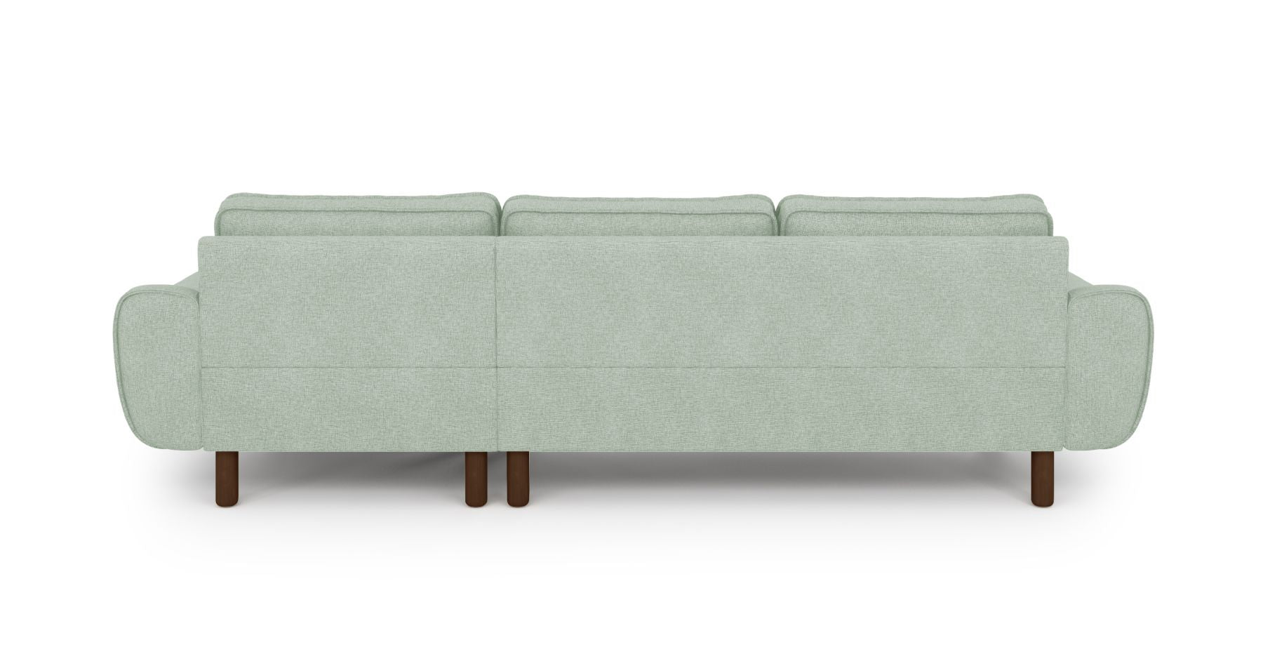 Klem 280 x 171 Köşe Silindir Ahşap Ayak - Keten