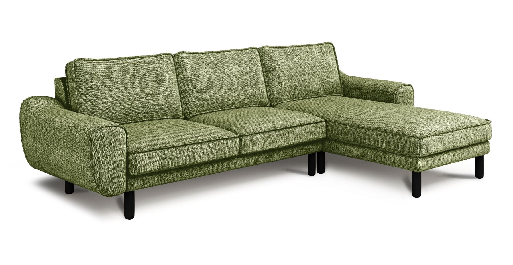 Klem 280 x 171 Köşe Silindir Ahşap Ayak - Doğal Doku