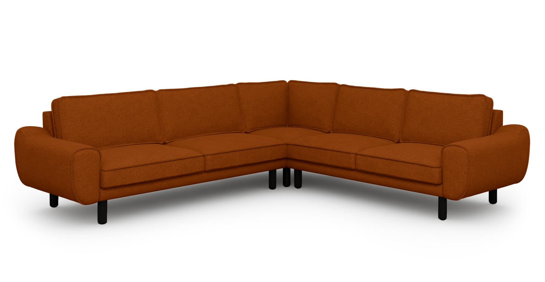 Klem 290 x 264 Köşe Silindir Ahşap Ayak - Keten