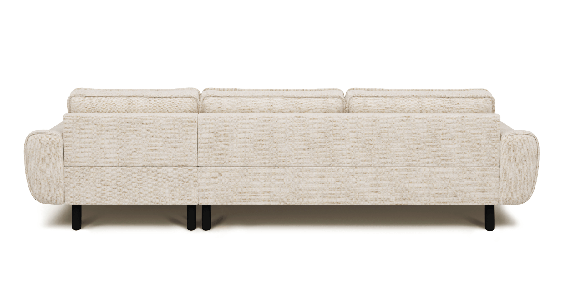 Klem 306 x 171 Köşe Silindir Ahşap Ayak - Doğal Doku