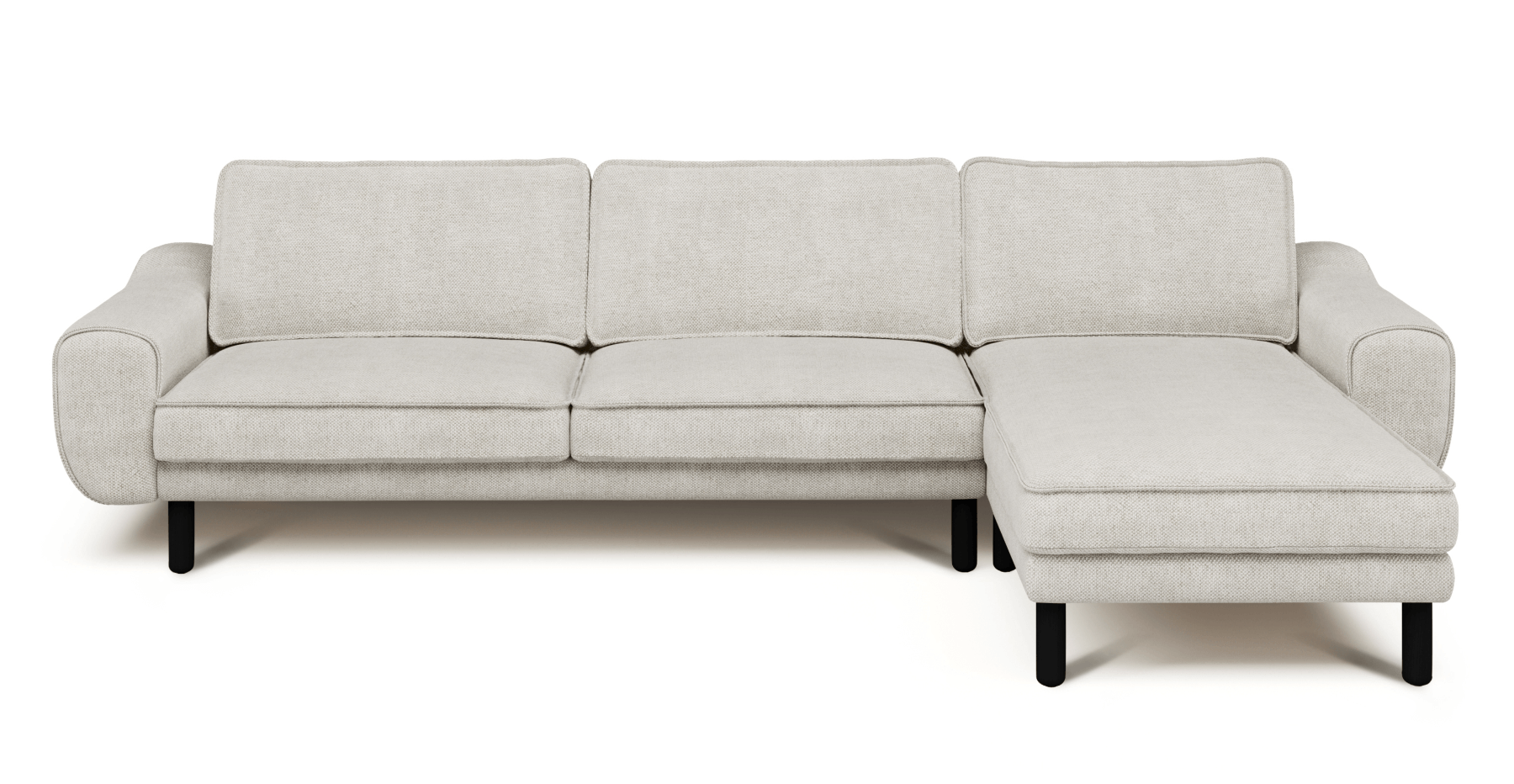 Klem 306 x 171 Köşe Silindir Ahşap Ayak - Doğal Doku