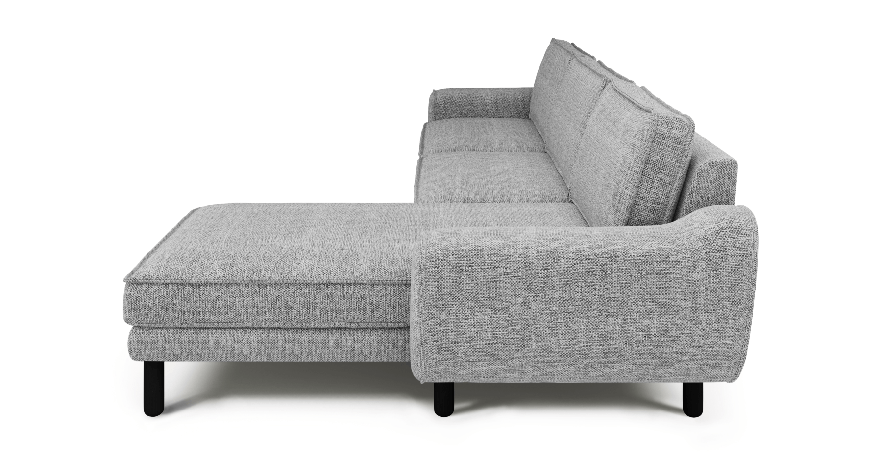Klem 306 x 171 Köşe Silindir Ahşap Ayak - Doğal Doku
