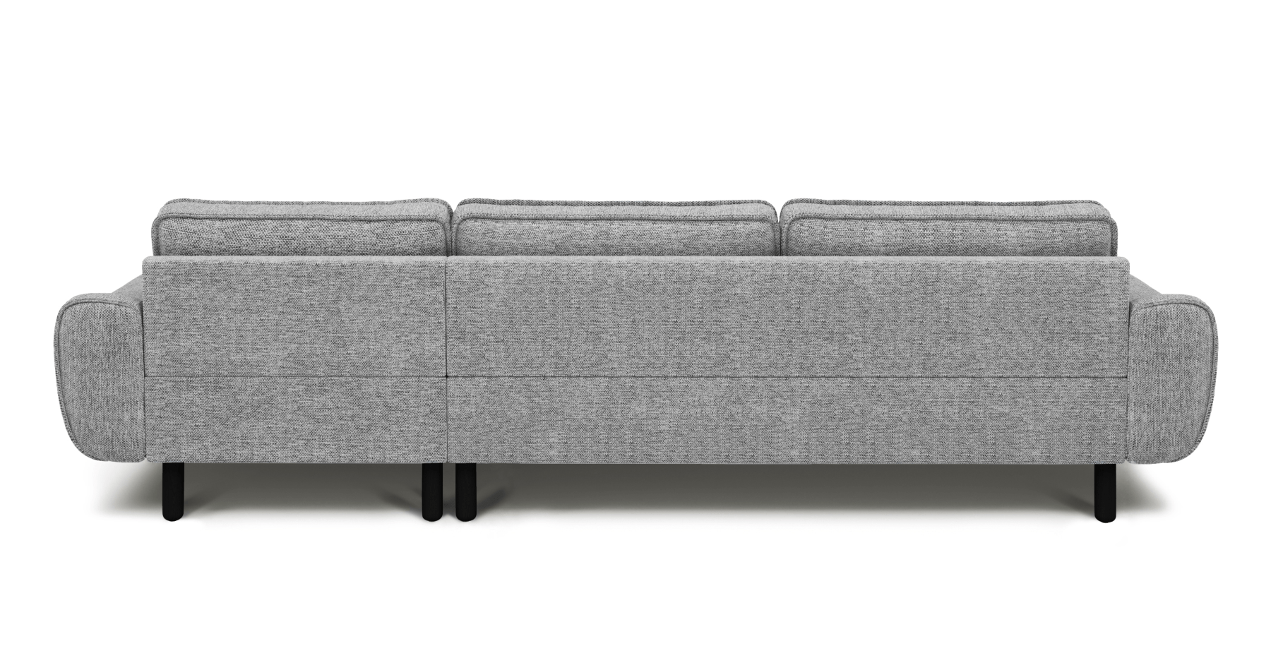 Klem 306 x 171 Köşe Silindir Ahşap Ayak - Doğal Doku
