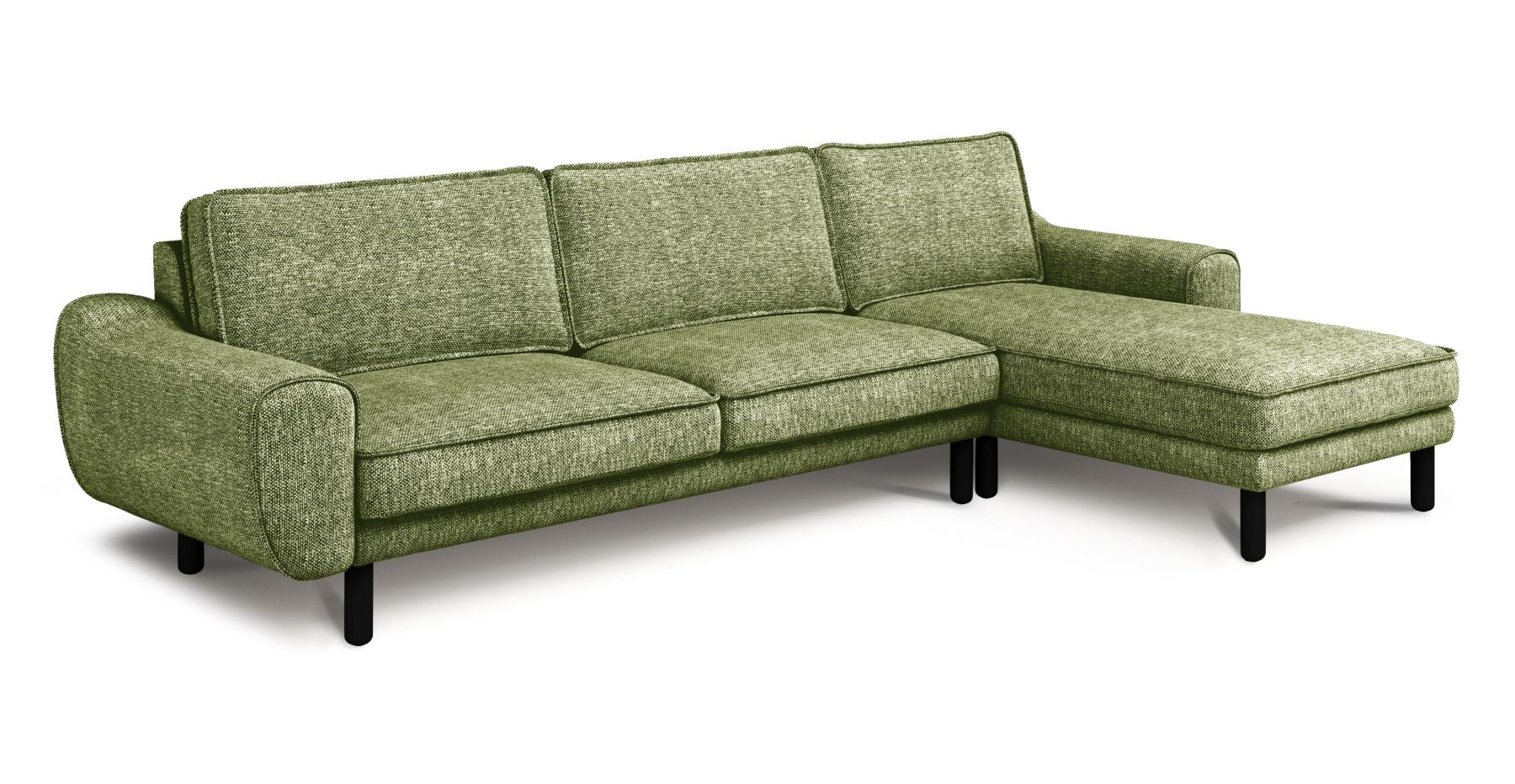Klem 306 x 171 Köşe Silindir Ahşap Ayak - Doğal Doku