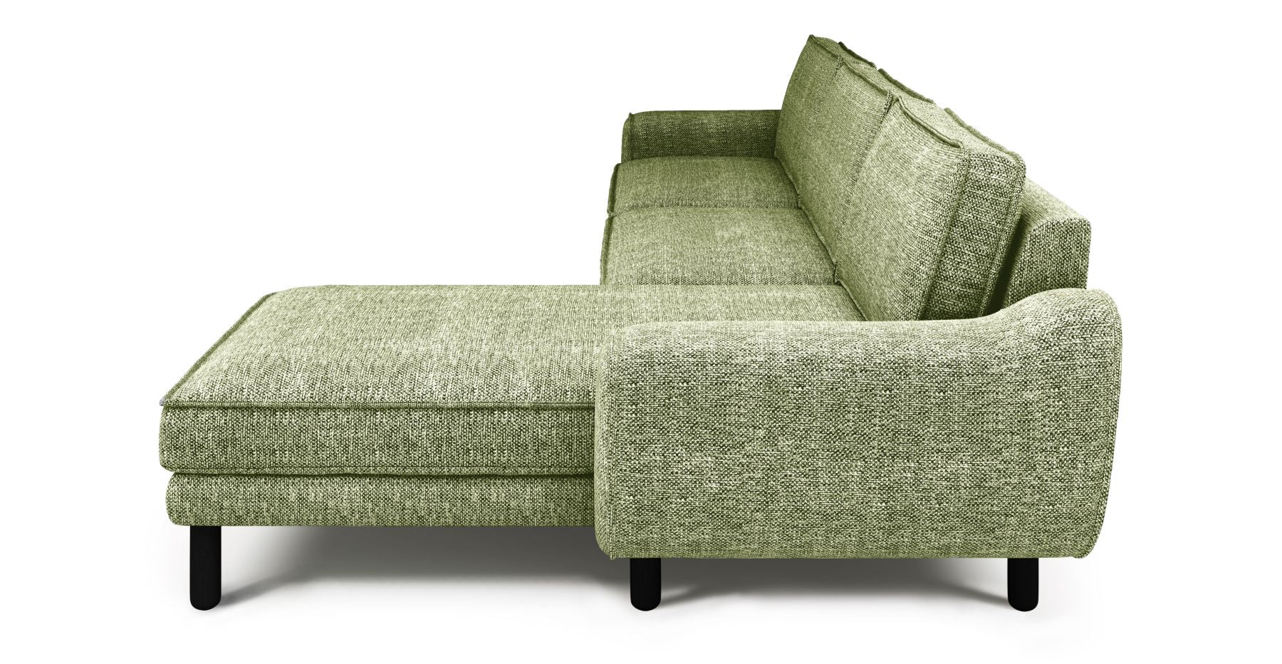 Klem 306 x 171 Köşe Silindir Ahşap Ayak - Doğal Doku