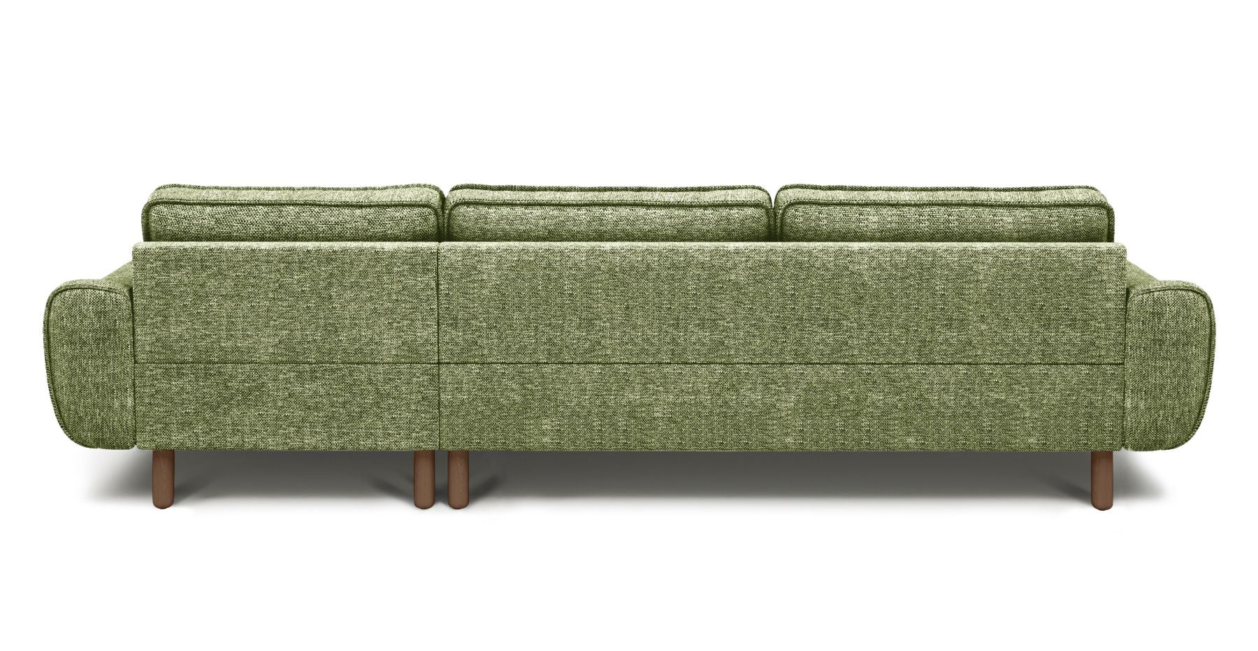 Klem 306 x 171 Köşe Silindir Ahşap Ayak - Doğal Doku