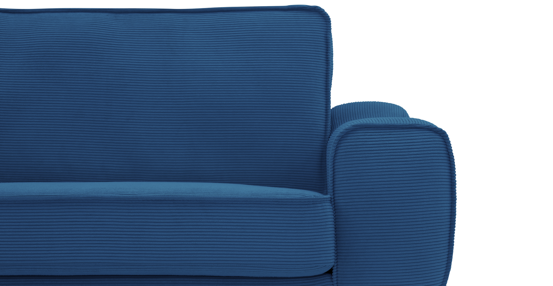 Klem 310 x 264 Köşe Silindir Ahşap Ayak - Fitilli Kadife