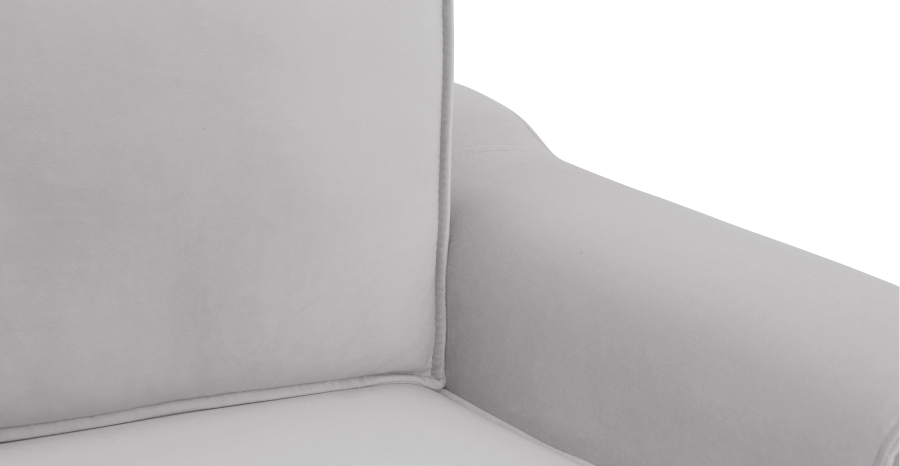 Klem Üçlü Koltuk Large Silindir Ahşap Ayak - Kadife