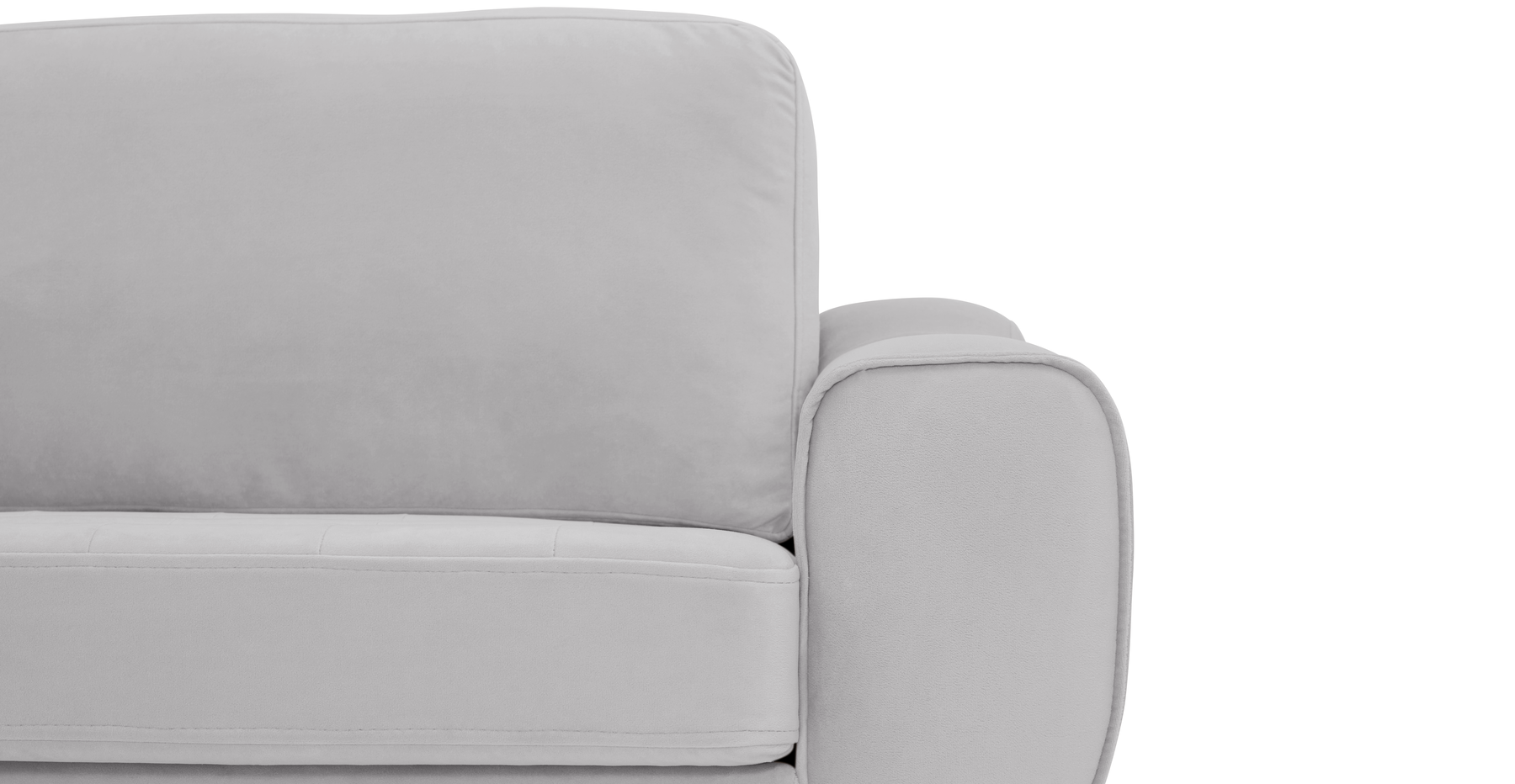 Modsy Bold Üçlü Koltuk Large Silindir Ahşap Ayak - Kadife