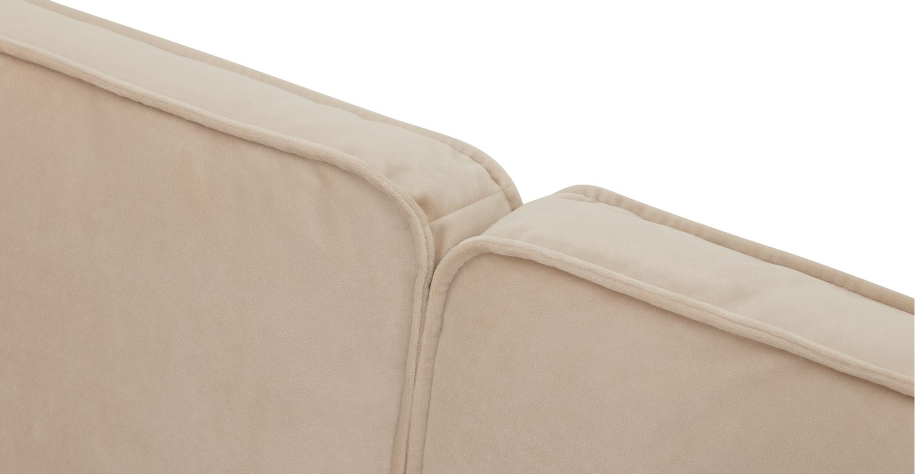 Klem 280 x 171 Köşe Silindir Ahşap Ayak - Kadife