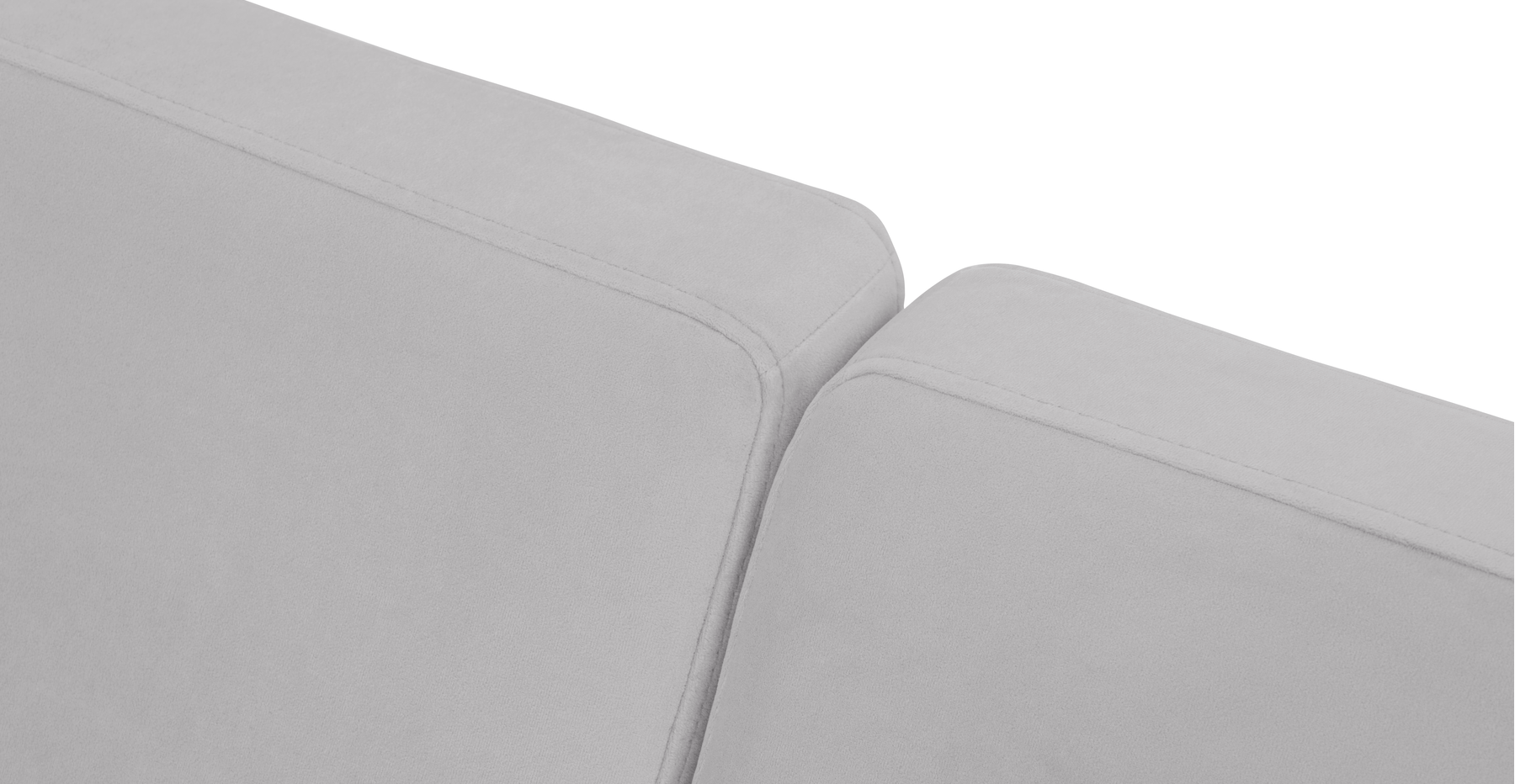 Modsy Üçlü Koltuk Large Silindir Ahşap Ayak - Kadife