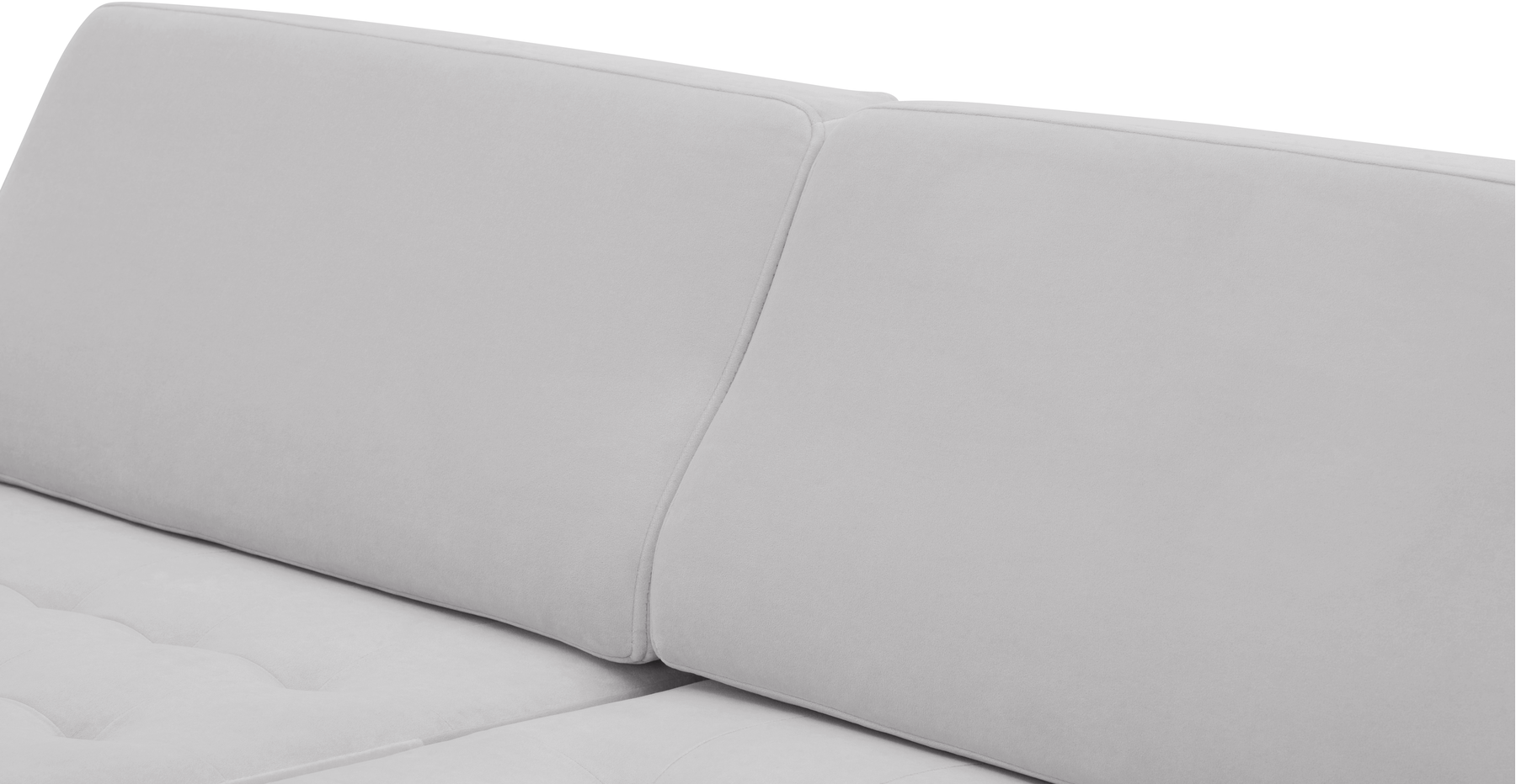 Modsy Bold Üçlü Koltuk Large Silindir Ahşap Ayak - Kadife