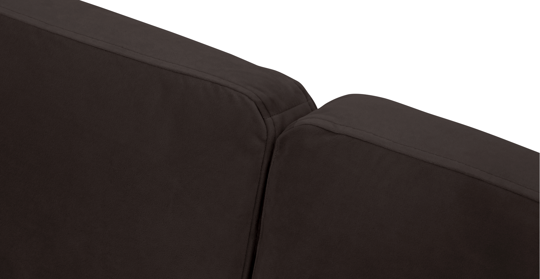 Modsy Bold Üçlü Koltuk Large Silindir Ahşap Ayak - Kadife