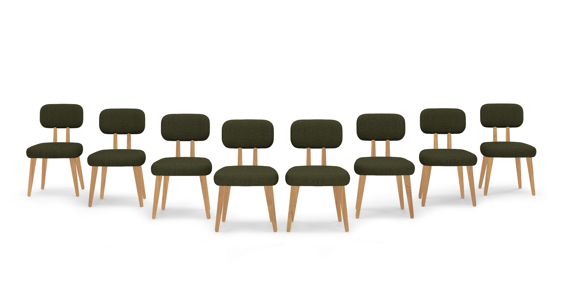 Roa Sandalye 8Li Set - Keten