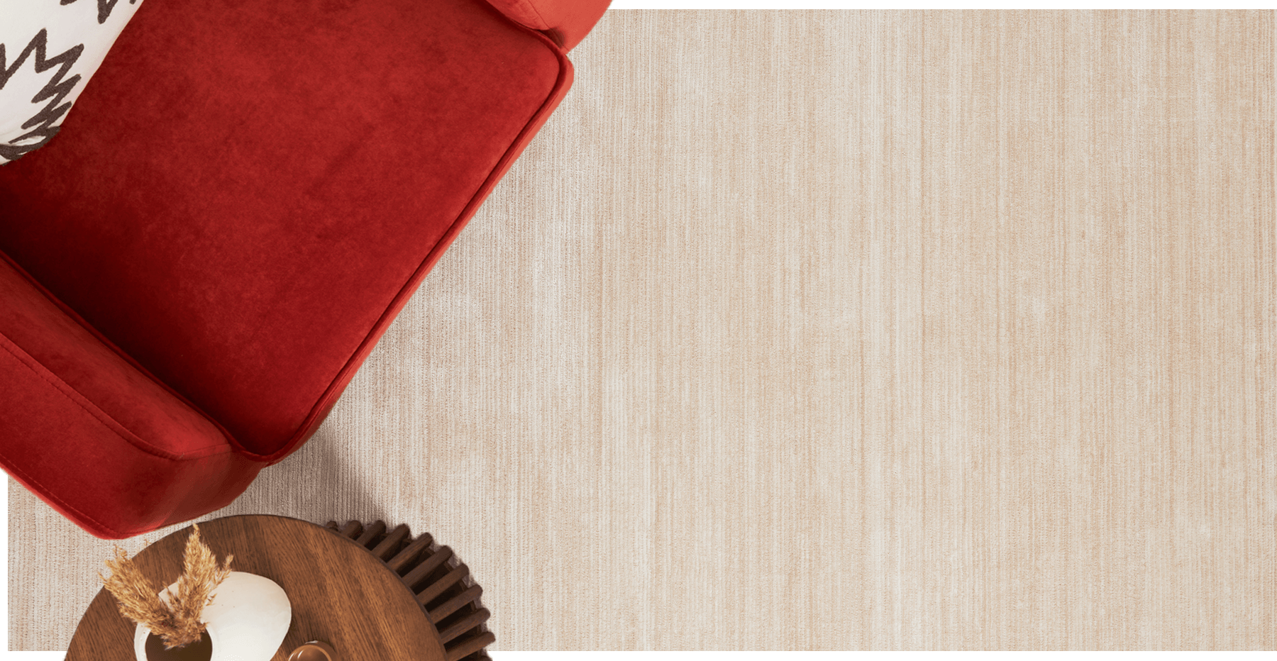 Normod - Capri Fitilli Halı - 80 x 150 - Açık Vizon