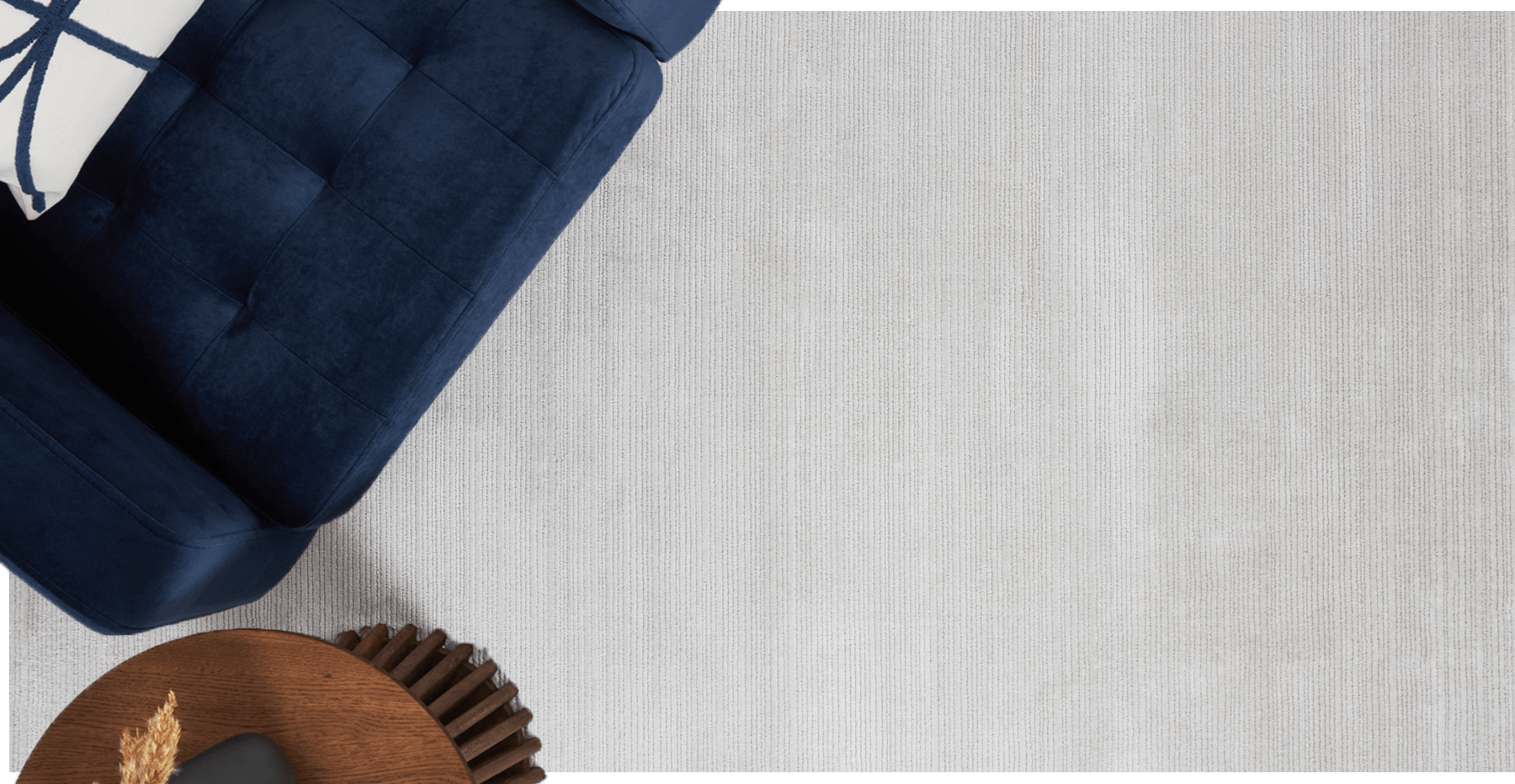 Normod - Capri Fitilli Halı - 80 x 150 - Gri